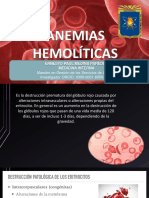 Anemias hemolíticas hereditarias y adquiridas