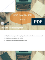 Bab 2 SPAP, Kode Etik, SPM