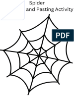 Spider Colouring Activity PDF