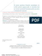 Hotararea nr.156 - 2003 Pentru Aprobarea Normelor Metodologice de Aplicare A Legii nr.421 - 2002 PDF