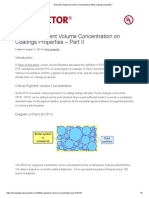 How Does Pigment Volume Concentration Affect Coating Properties