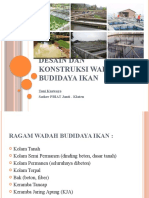 Desain Dan Konstruksi Wadah Budidaya Ikan