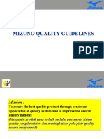 Quality Guidelines Mizuno - Ing