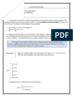 Probability Mass Function Report