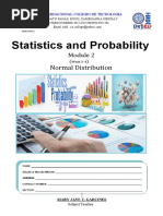 Statistics and Probability: Normal Distribution