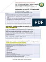 Patient Safety Checklist For Post Partum Hemorrhage PDF