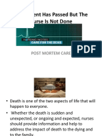 Post Mortem Care Revised PDF