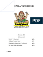 Rangkuman Materi Pengembangan Bisnis Kelompok 1