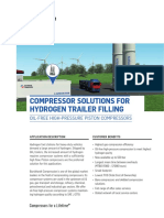 Compressor Solutions For Hydrogen Trailer Filling