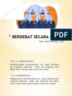 Berdebat Secara Santun