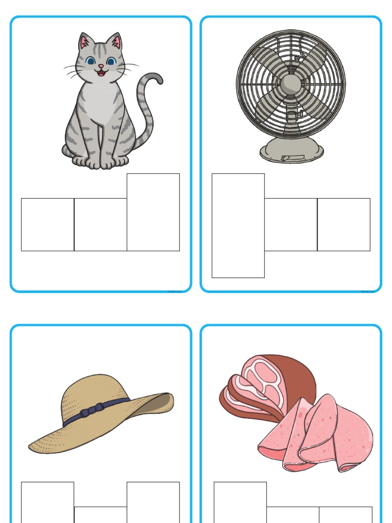 Us T L 620 Free CVC Words Letter Frames - Ver - 2 | PDF | Juvenil ...