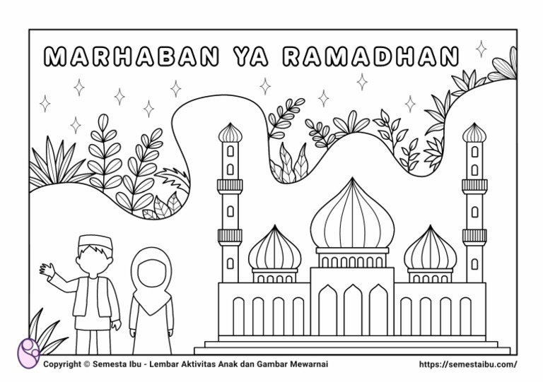 Ramadhan - Mewarnai | PDF