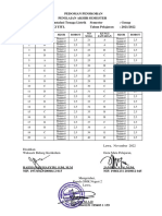 PEDOMAN PENSKORAN PENILAIAN AKHIR