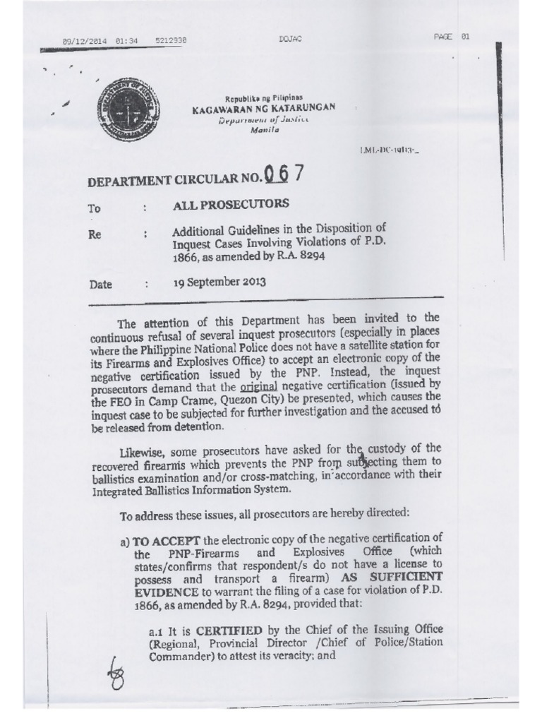 Doj 67 | PDF
