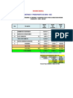 Proforma de Ejecucion de Obra para La Luz Electrica PDF