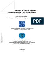 Evaluation of an IP Fabric network architecture for CERN's data center