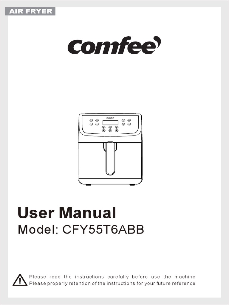 AirFryer 5.5 Manual | PDF | Ac Power Plugs And Sockets | Manufactured Goods