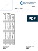 Rezultate Inițiale OLAV 2023 PDF