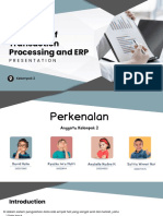 Overview of Transaction Processing and ERP PDF