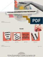SYSTEM DOCUMENTATION TECHNIQUE - Kelompok 4 PDF
