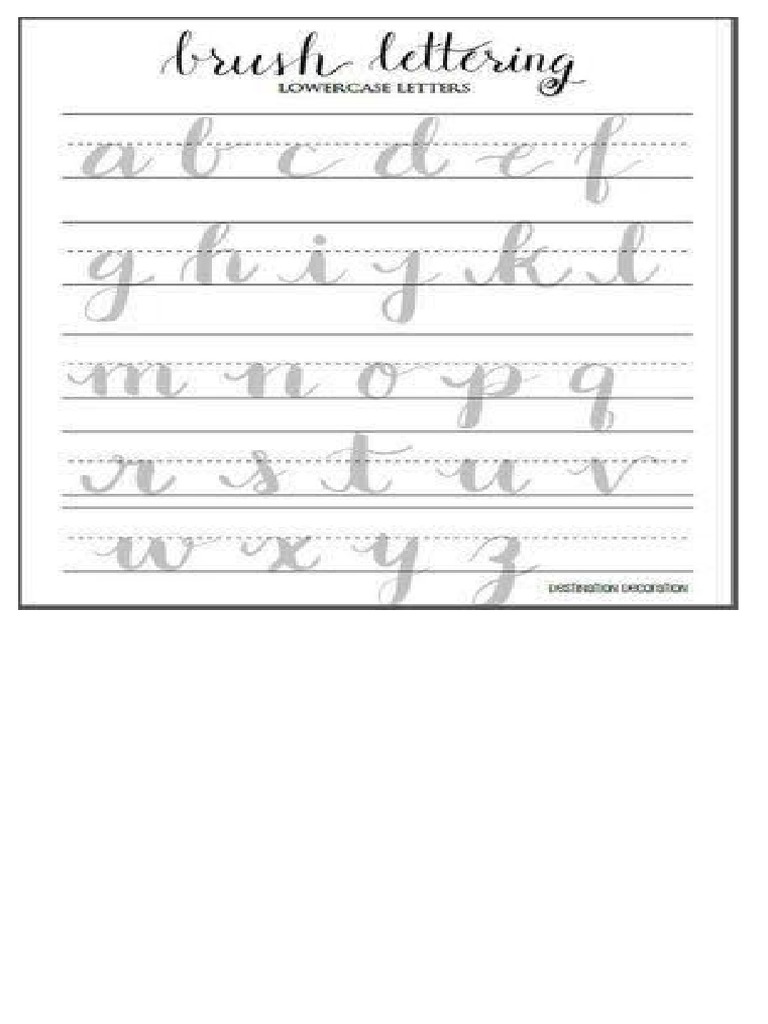 Lettering | PDF