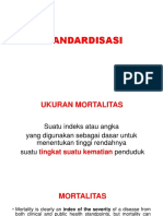 STANDARDIZATION OF MORTALITY RATES