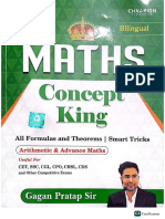 Maths Concept King by Gagan Pratap Sir - @kocxhii PDF