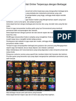 Slot88 Website Judi Slot Online Terpercaya Dengan Berbagai Jenis Permainanhsdss PDF