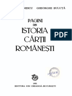 Pagini Din Istoria Cărții Românești PDF