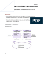 Chapitre 1 Les Grandes Théories Fondatrices Du Management PDF