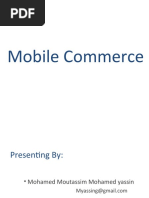 Mobile Commerce