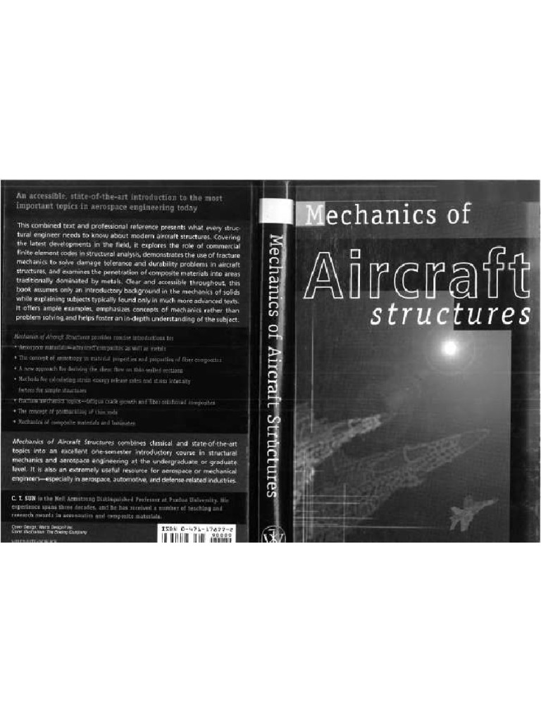 Mechanics of Aircraft Structures C T Son | PDF