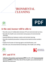 Presentation 1 Environmental Cleaning