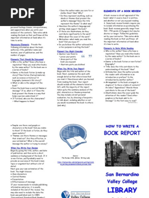 elements_of_book_report