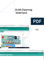 PANDUAN Elearning Sederhana