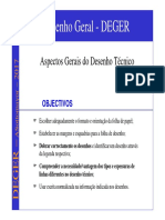 Aspectos Gerais do Desenho Técnico