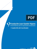 Kit Dinámicas Capacitación Voluntarios - Cuadernillo Coordinador