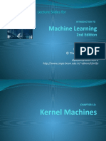 Kernel Machines