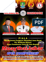 THB Muaythai Open Championship 2023 PDF