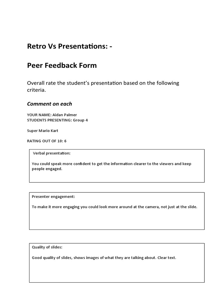 Retro Vs Presentations Tom Group PDF