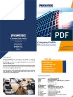 Pramatek Company Profile 2022 Version 01 Rev. 00
