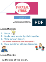 Phrasal Verbs Senior Primary L2