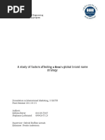 A Study of Factors Affecting A Firm's Global Brand Name PDF