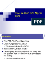 Thiết kế Giao diện Người dùng