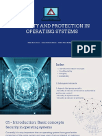 Security and Protection in Operative Systems
