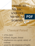 Classical Music and Its Musical Forms
