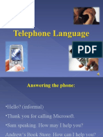 Telephone Language