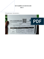 BSN 4 1 Philhealth and Vaccination Cards