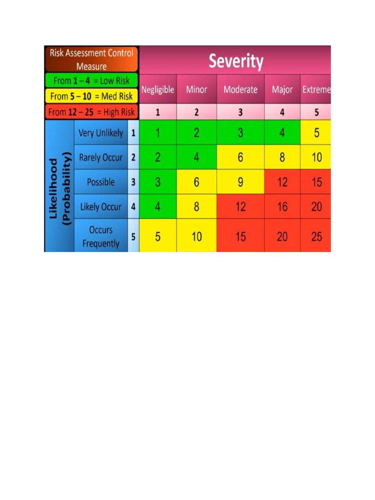 Risk Matrix | PDF