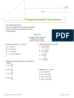 Derivatives of Trig Functions - TT